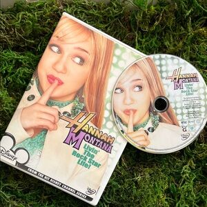VINTAGE Y2K Hannah Montana Disney DVD *UNTESTED* excellent condition 2006